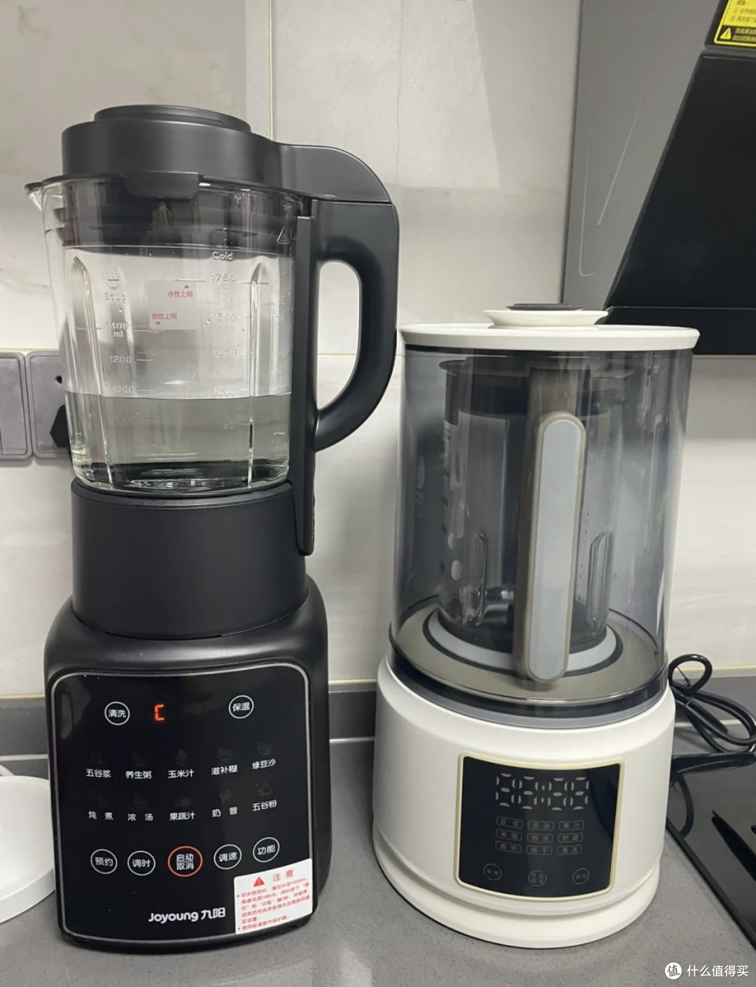 破壁机、豆浆机，哪一个值得投入？使用半年多，我发现了4个区别