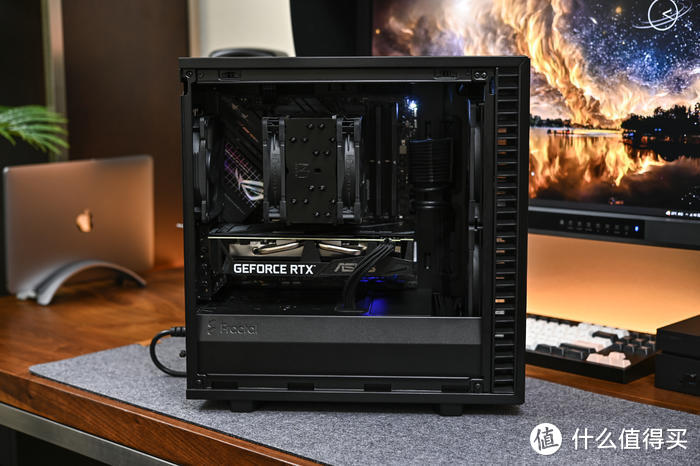 无光风冷主机——ROG Z690G+分形工艺Define7 mini装机展示