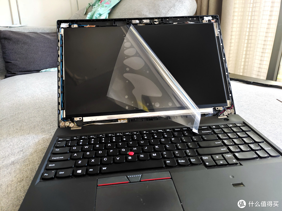 过气Thinkpad P50s整备-更换INX（群创） N156HCE-GN1屏幕