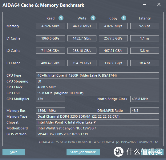 intel NUC12 华尔街峡谷 i7 测评：迷你小巧，但是性能强劲