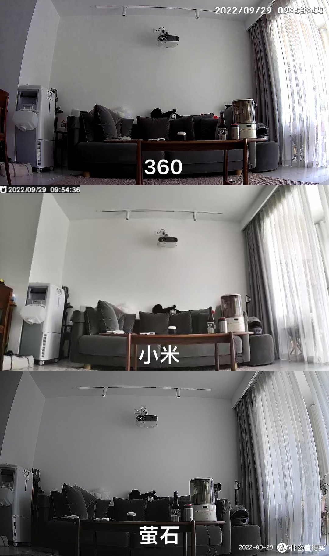 家用摄像头选购指南。360、小米、萤石 三款畅销2K云台摄像头实测对比，不选贵的只选对的