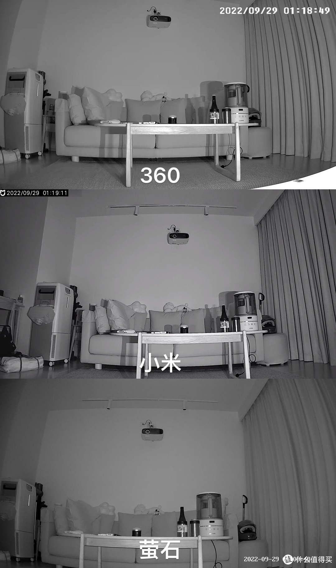 家用摄像头选购指南。360、小米、萤石 三款畅销2K云台摄像头实测对比，不选贵的只选对的