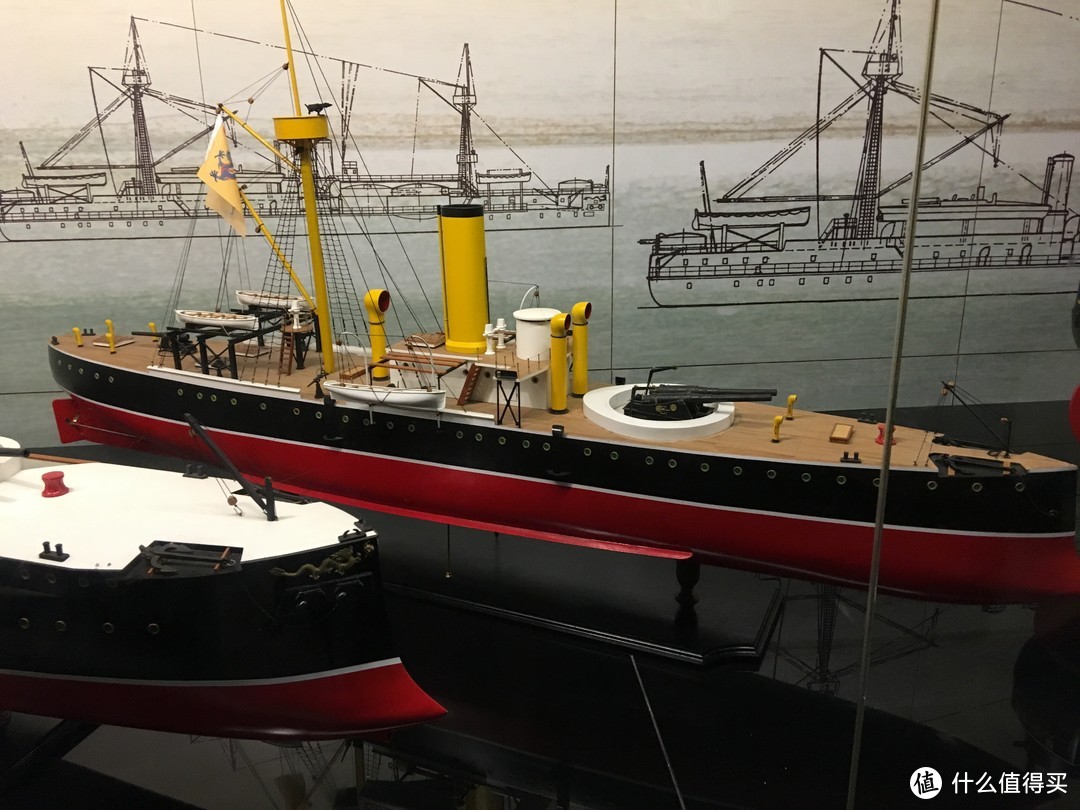 北洋水师战舰模型