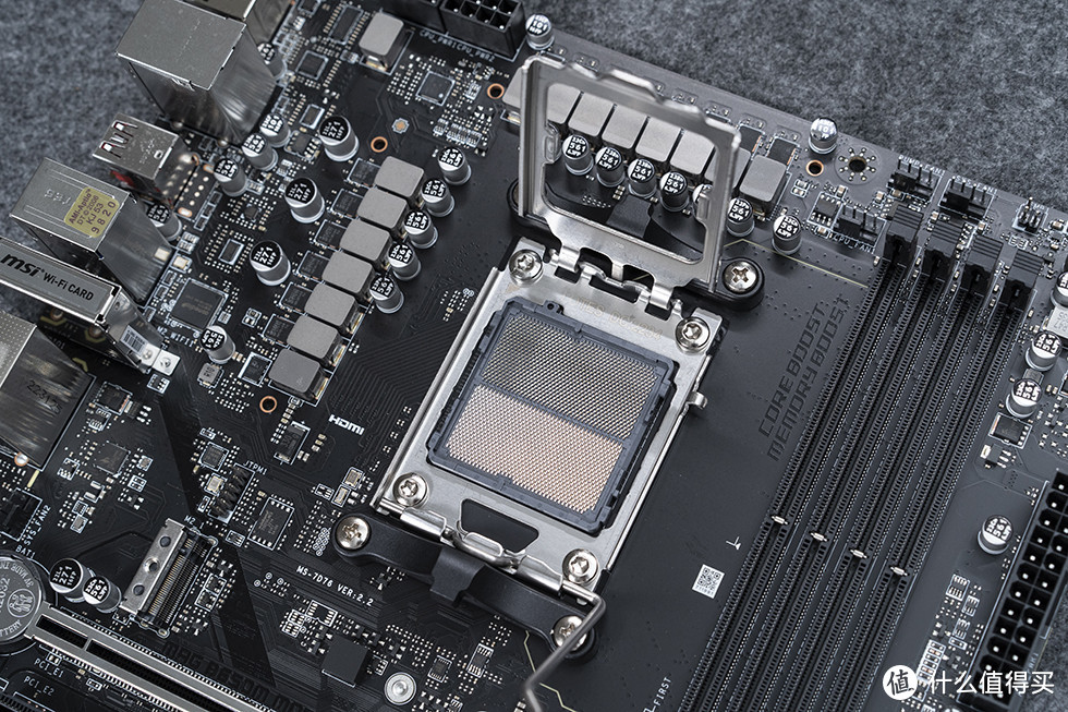 AMD R5-7600X好搭档，微星 MAG B650M MORTAR WIFI主板上手体验