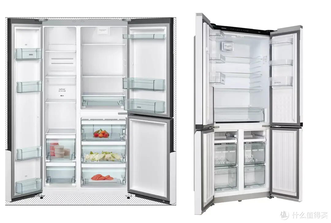 卖点拆分解析，助你选购冰箱--西门子五款不同价位冰箱的解析推荐，找到最适合你的冰箱！