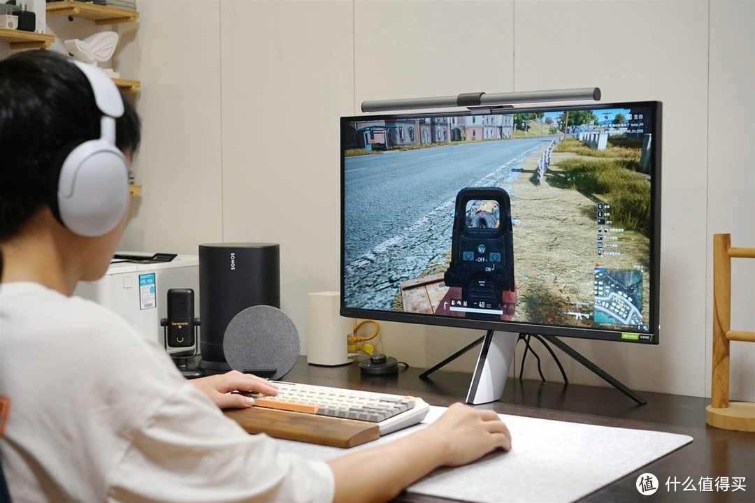 新一季桌面分享：索尼INZONE M9电竞显示器搭档INZONE H3，快乐加倍