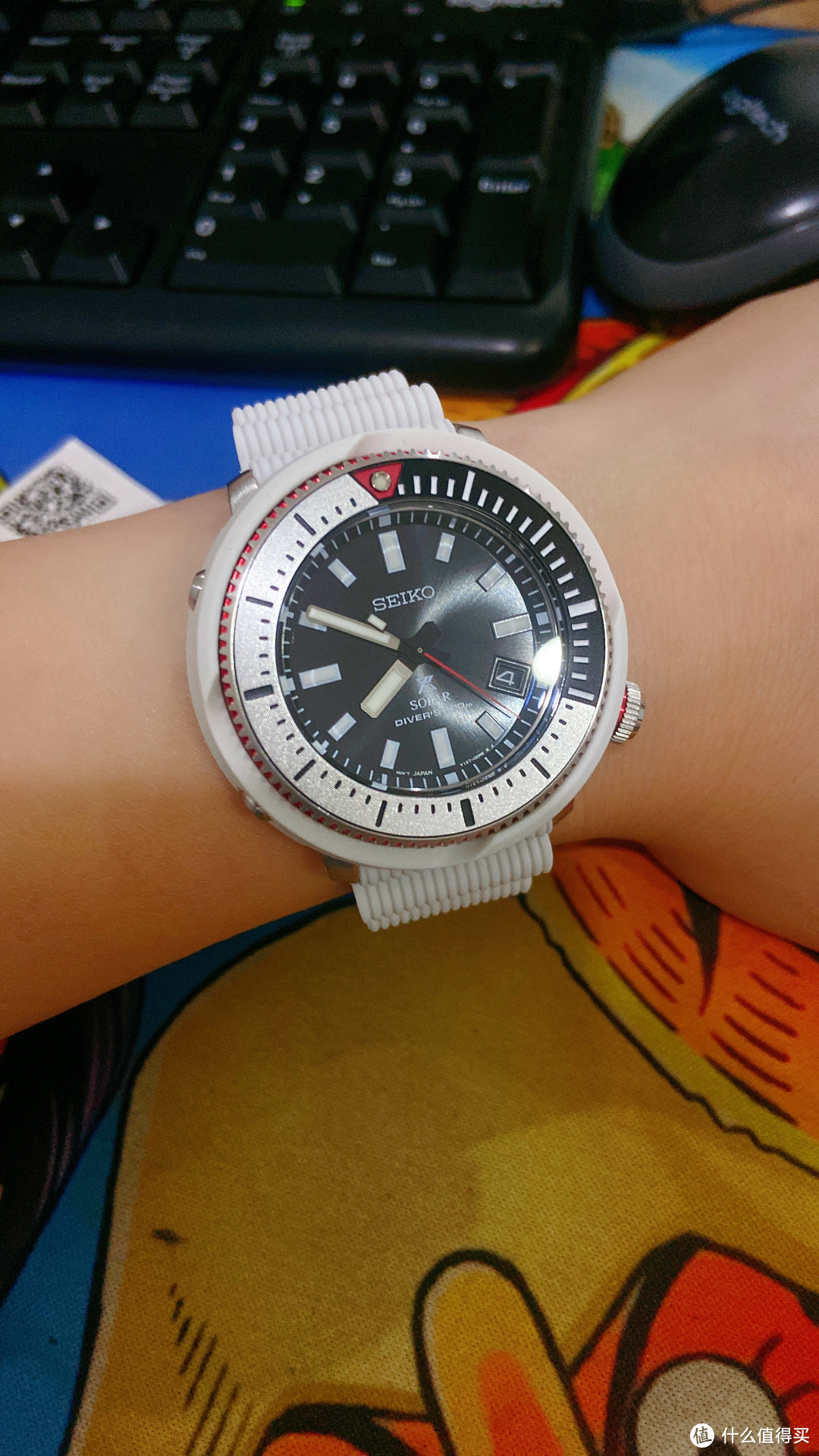 ￼￼精工（SEIKO）手表 PROSPEX系列太阳能罐头男士腕表 SNE545P1开箱，绝！