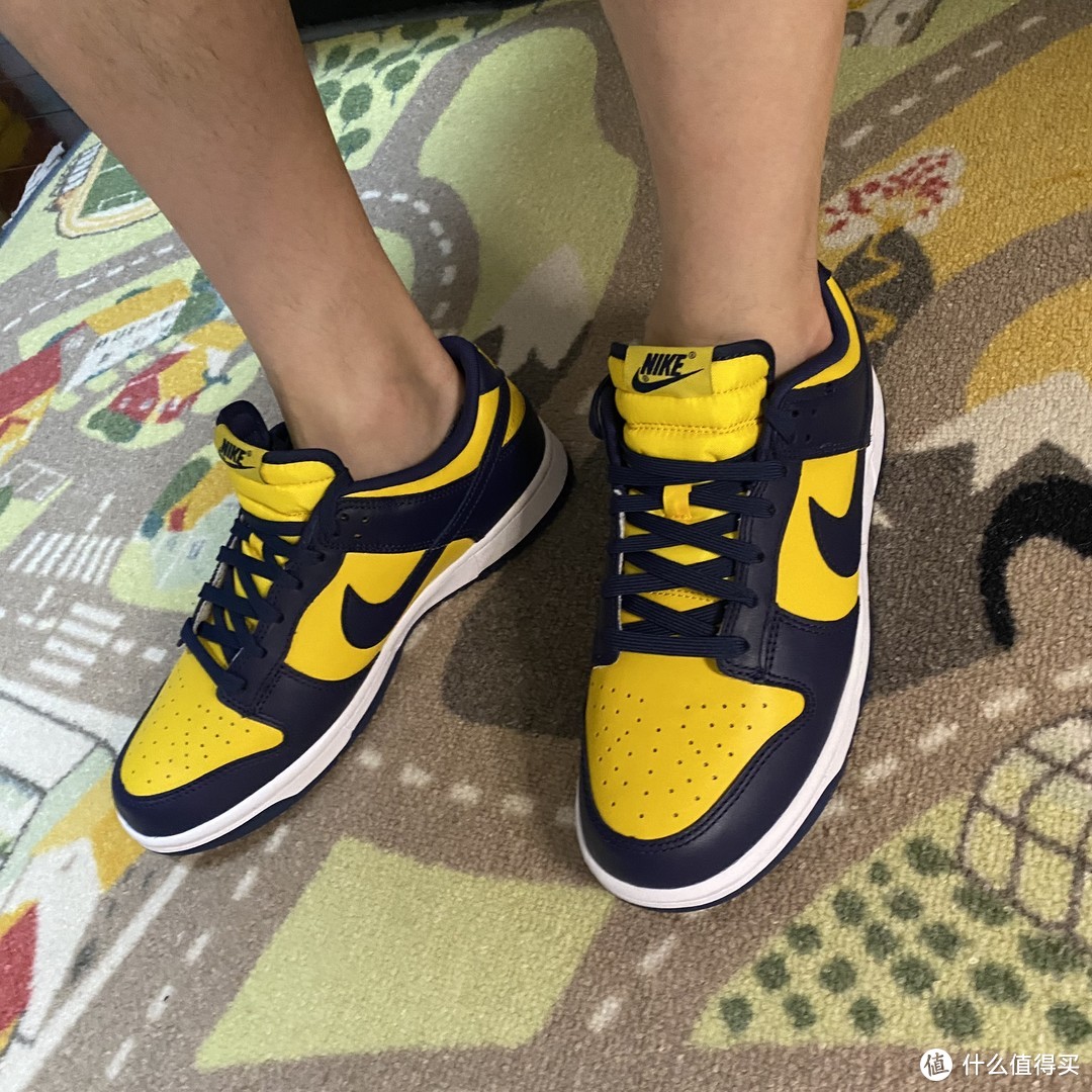 密歇根配色Nike Dunk Low Retro