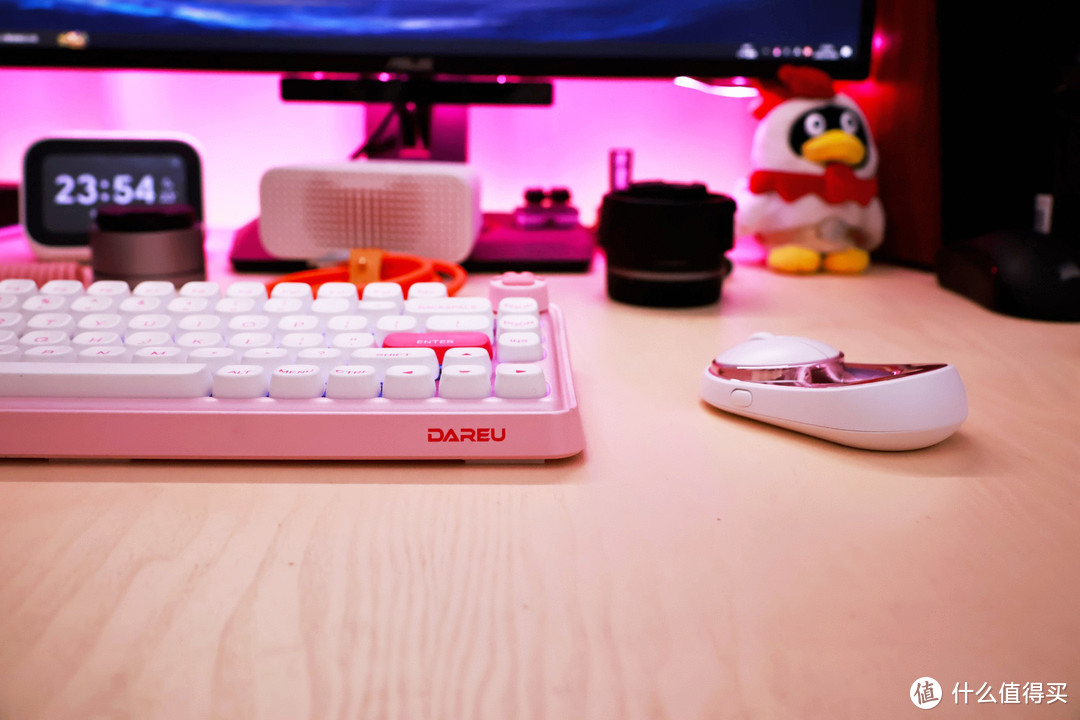 超萌甜蜜来袭 达尔优小方糖Z82键盘+甜甜圈Z10鼠标