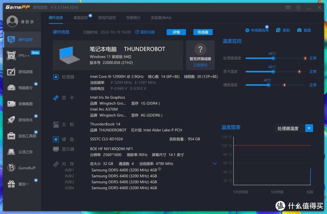 雷神T-BOOK 14：A370M独显+i9神U首秀，轻薄能打，和游戏本say再见？