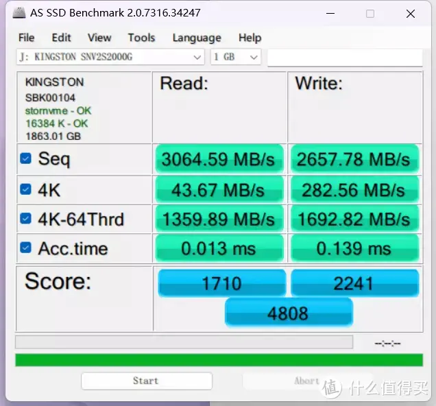 性能、寿命双双提升：金士顿NV2 2TB