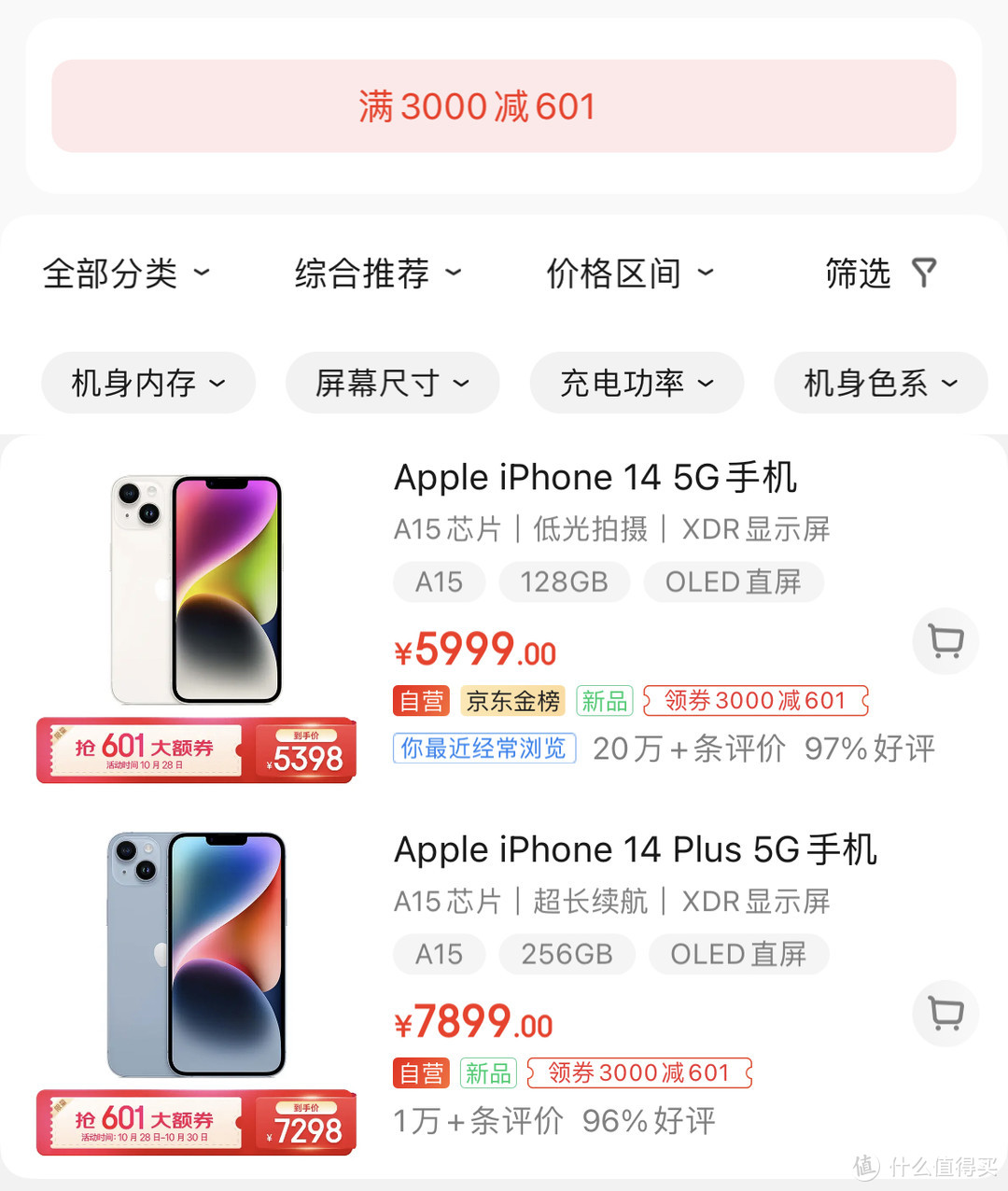 双十一iPhone价格分析之京东Apple自营店