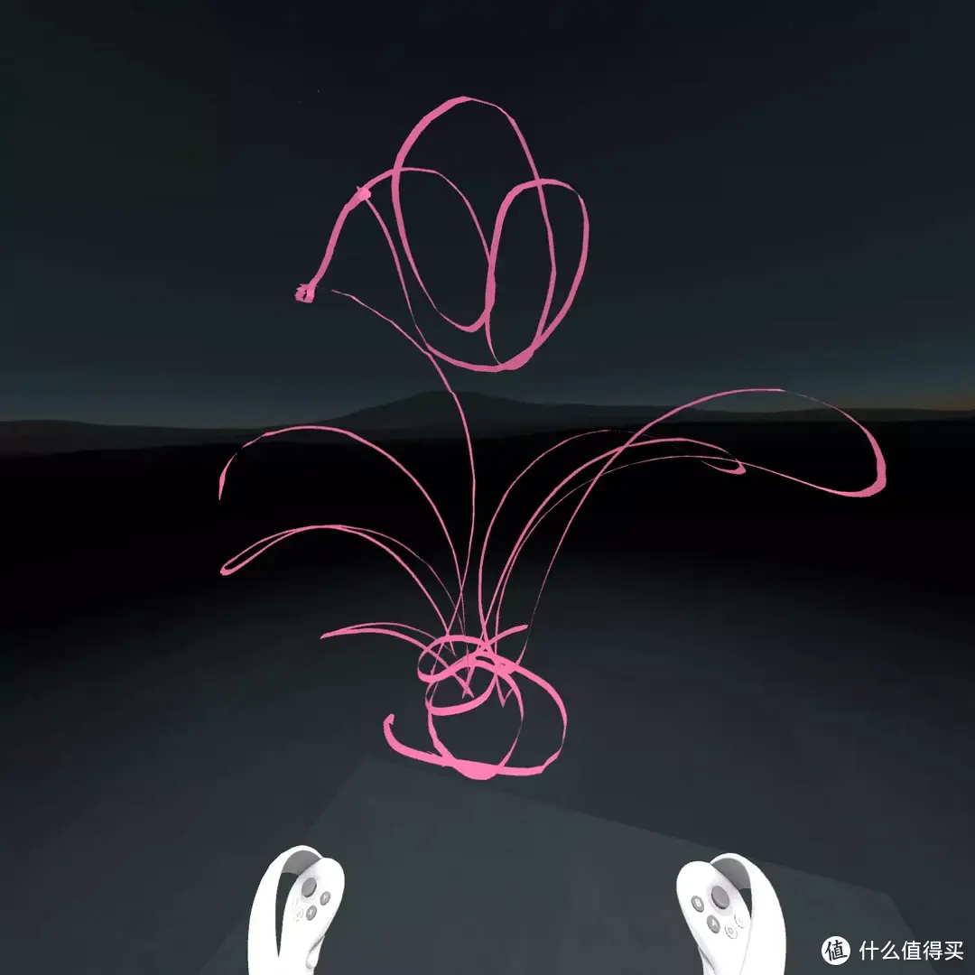 VR页游-画图，你敢信我画的这个花是3D立体效果的