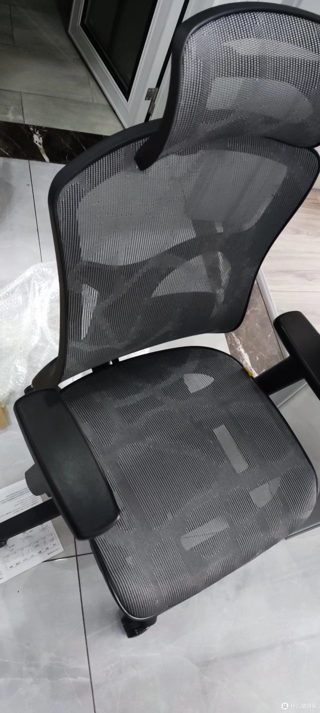 开箱665入手的支家1606。_电脑椅_什么值得买