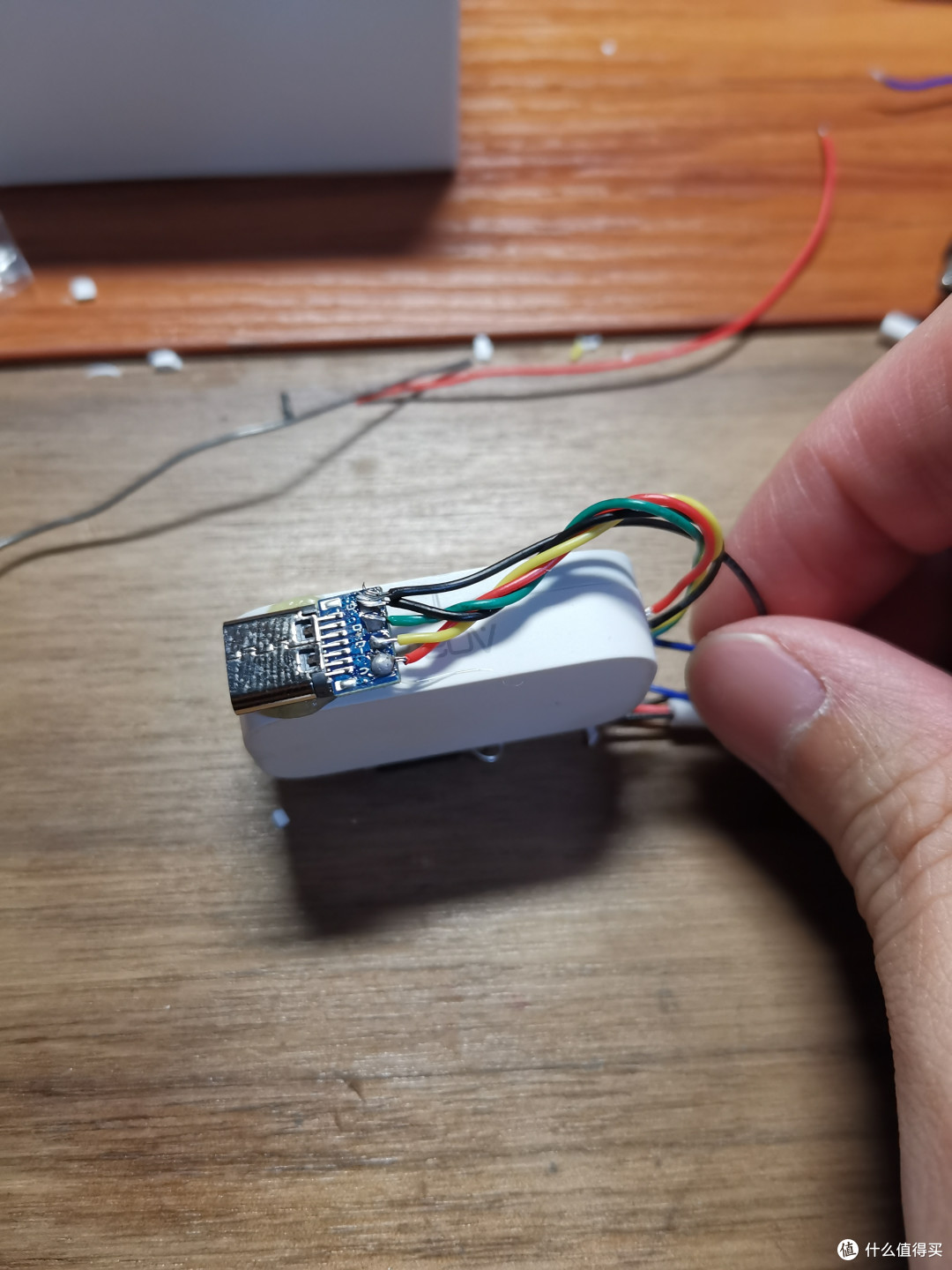 最简改装,2块钱重制小米aqara门磁 ld2410毫米波雷达人在传感器