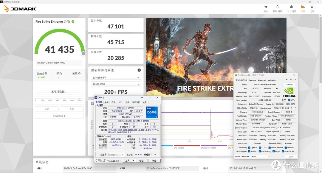 i7 13700K + 华硕 ROG Z790-E + 4090 天启 的游戏 + 专业性能全方位测试（VS 3090Ti）