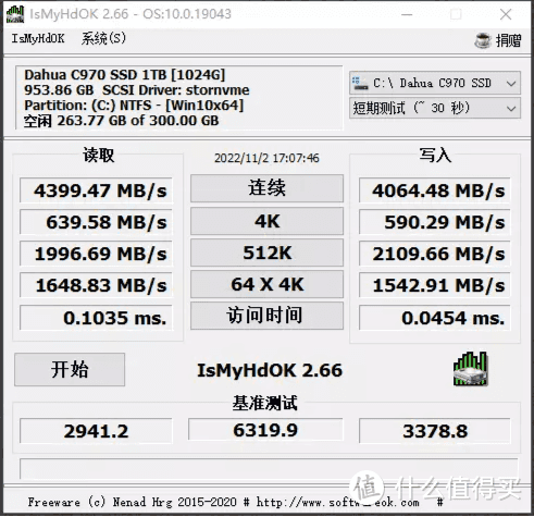 就是快！大华存储固态硬盘C970 