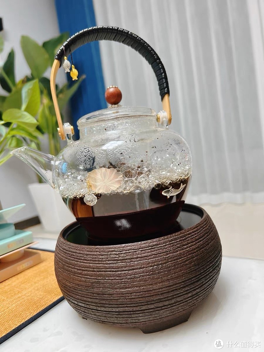 蒸煮茶壶玻璃纯手工泡茶壶电陶炉煮茶器茶具套装