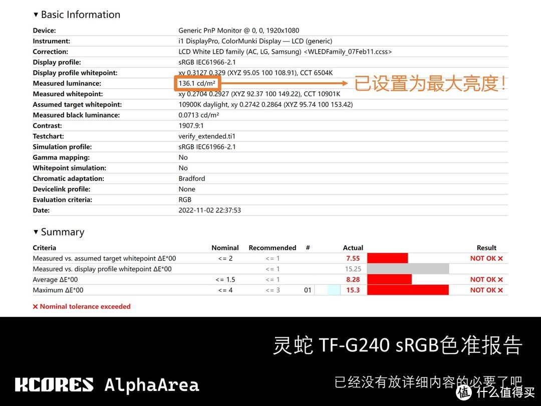 显示器能有多烂? -- 灵蛇电竞24寸 1080P 144Hz 评测