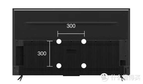 这个是雷鸟535d pro的背部图，就和合理全部接口在电视右边靠近边缘地方。