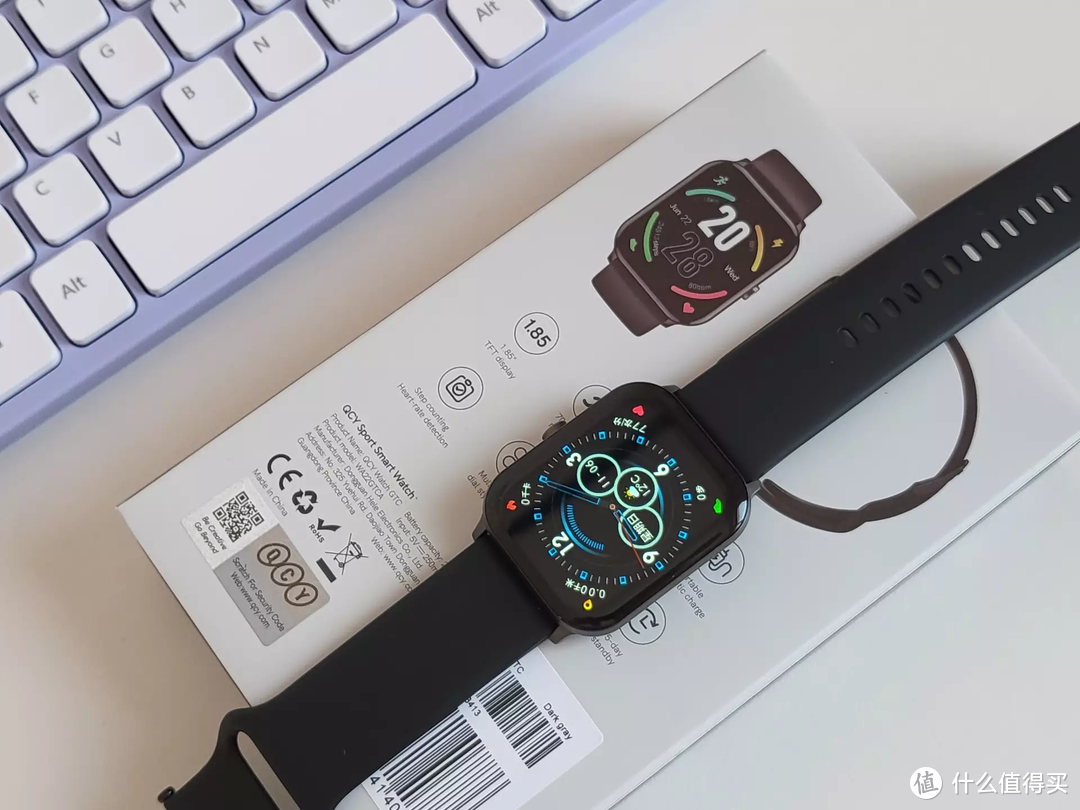 轻薄机身+质感大屏才卖百元，QCY Watch GTC挑战智能手表价格底线