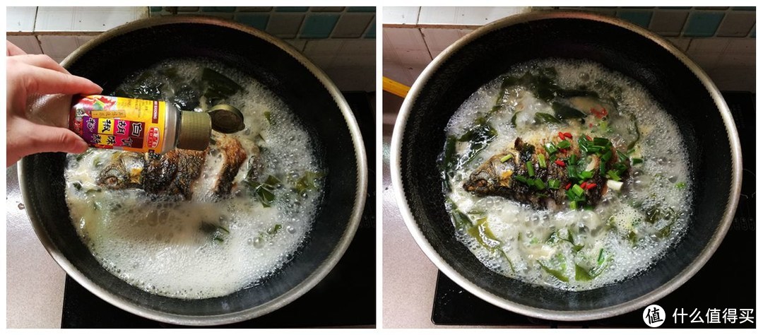 “海中蔬菜”搭配鲫鱼煮一锅汤，滋补温暖又驱寒，一周五回喝不腻