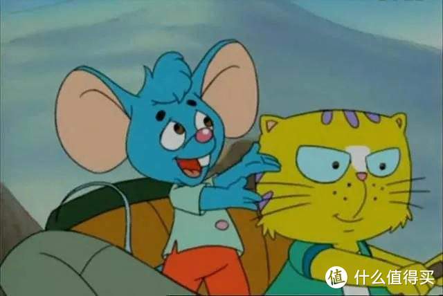 《大脸猫和蓝皮鼠》：这个挺逗的，记得因为这部动画片，后来很多脸大的女同学被别人起绰号