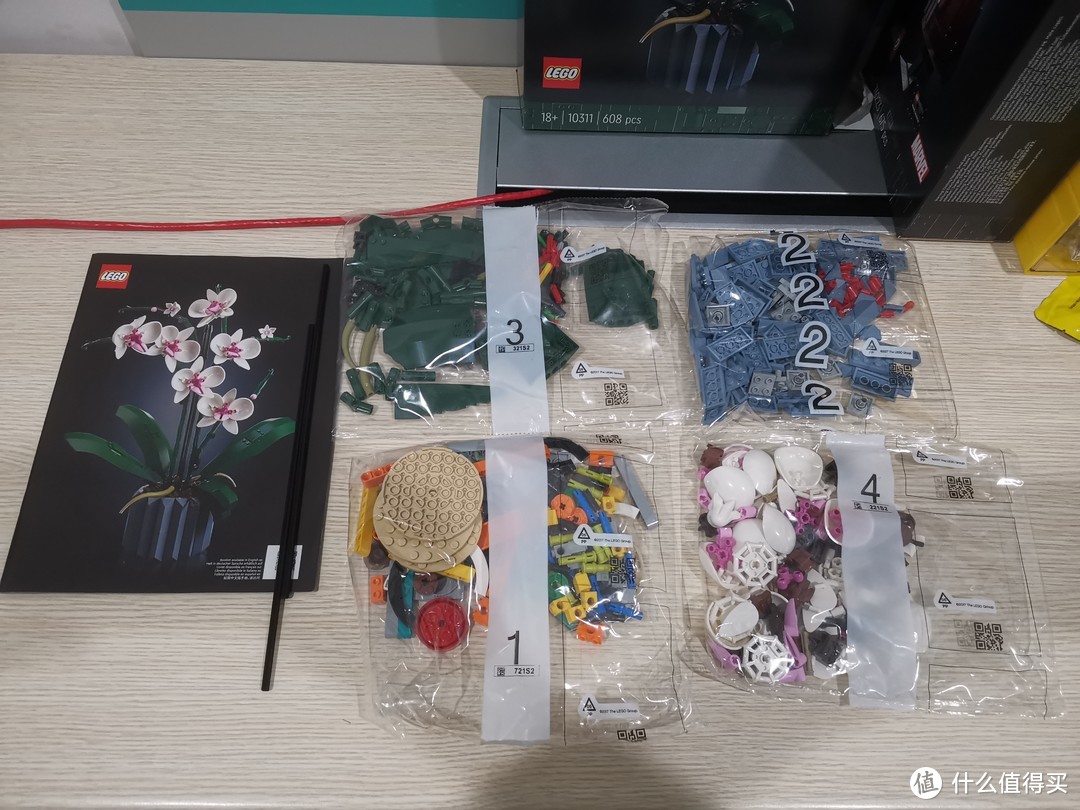 LEGO 乐高10311 花卉系列 兰花 开箱评测