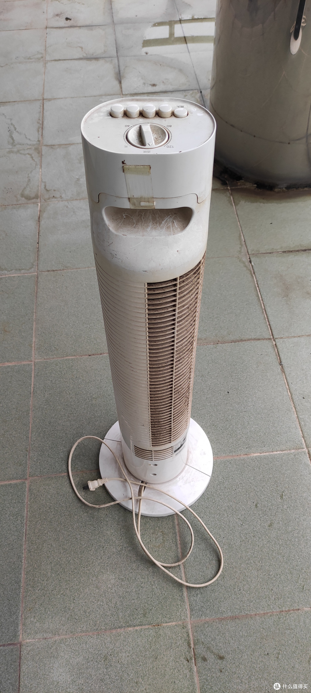 没事来清理一下美的塔式电风扇zab10b_无叶风扇_什么值得买