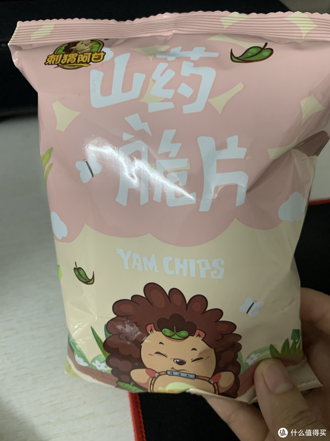 很好吃的蕃茄味山药片，小零食