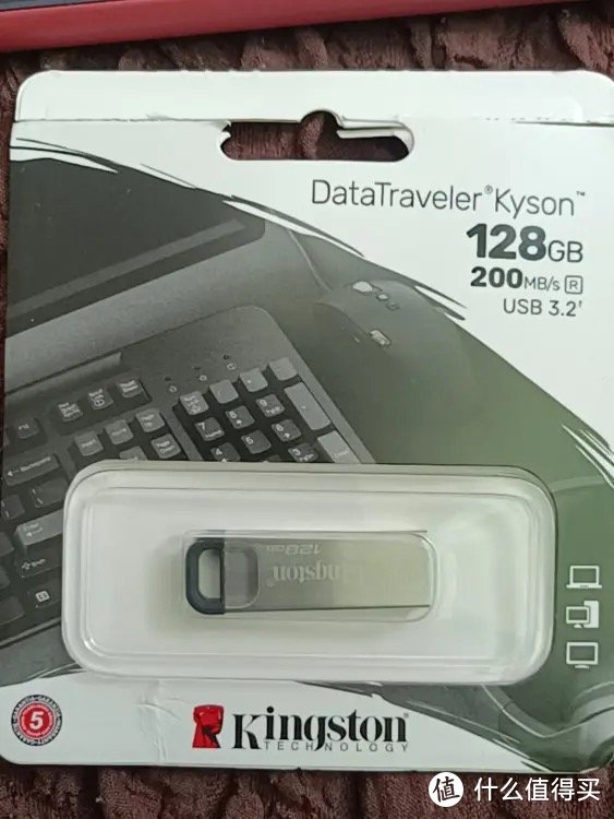 金士顿（Kingston）128GB USB 3.2 Gen 1 U盘 DTKN 金属外壳 读速200MB/s