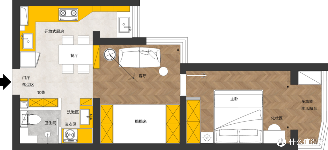 北京屋主晒出70㎡小家，不敢浪费半点空间，一眼看去全是细节