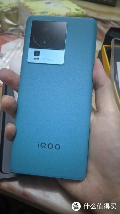vivo iQOO Neo7 12GB+512GB 印象蓝 天玑9000+ 独显芯片Pro+ E5柔性直屏 120W超快闪充 5G全网通手机iqoov