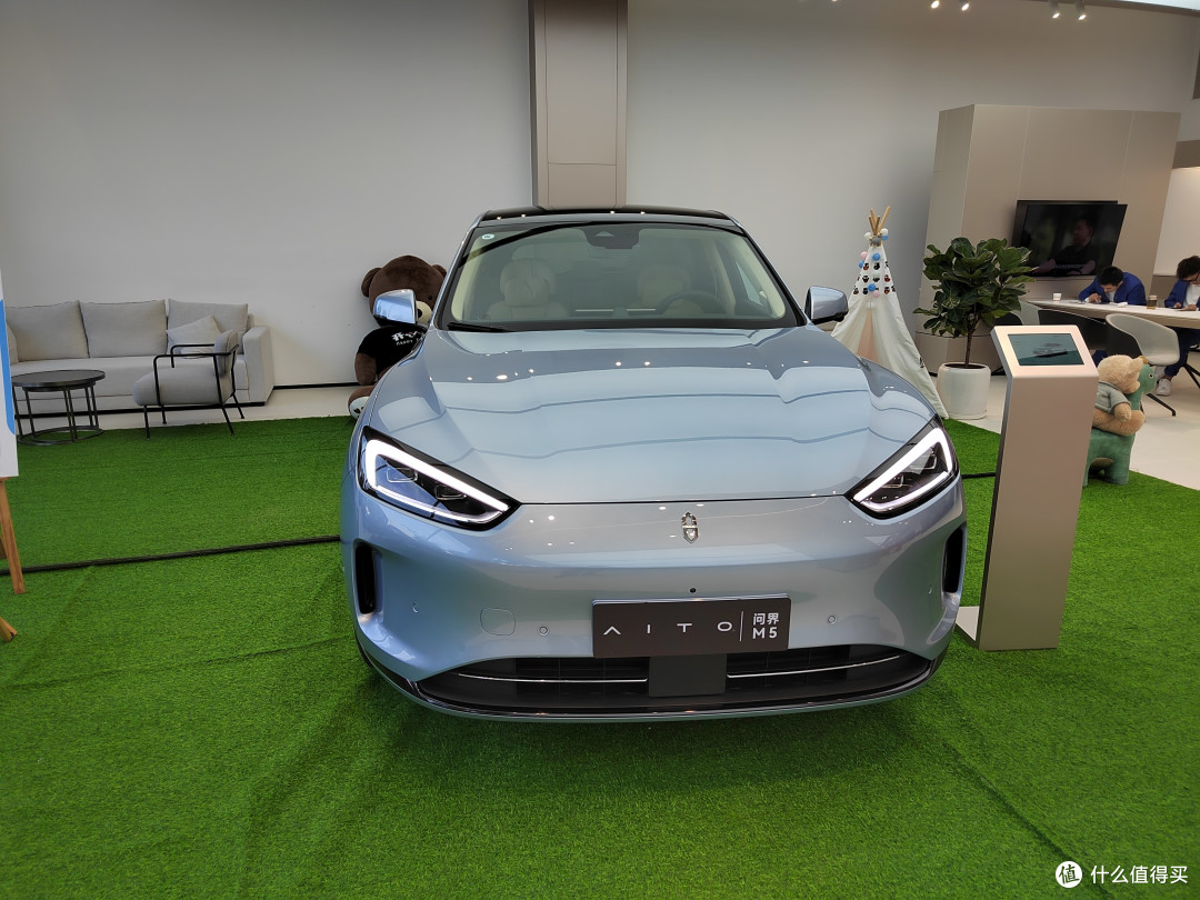 问界m5ev纯电动汽车静态体验_新能源车_什么值得买