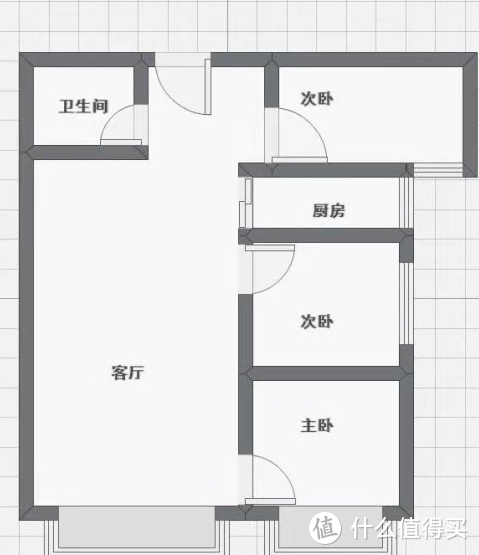 闲置好几年的房子，90㎡装成三室两厅，第一次见到客厅里面砌水池