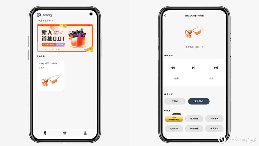 跟震耳、漏音说拜拜，sanag塞那A30S Pro Max气传导耳机