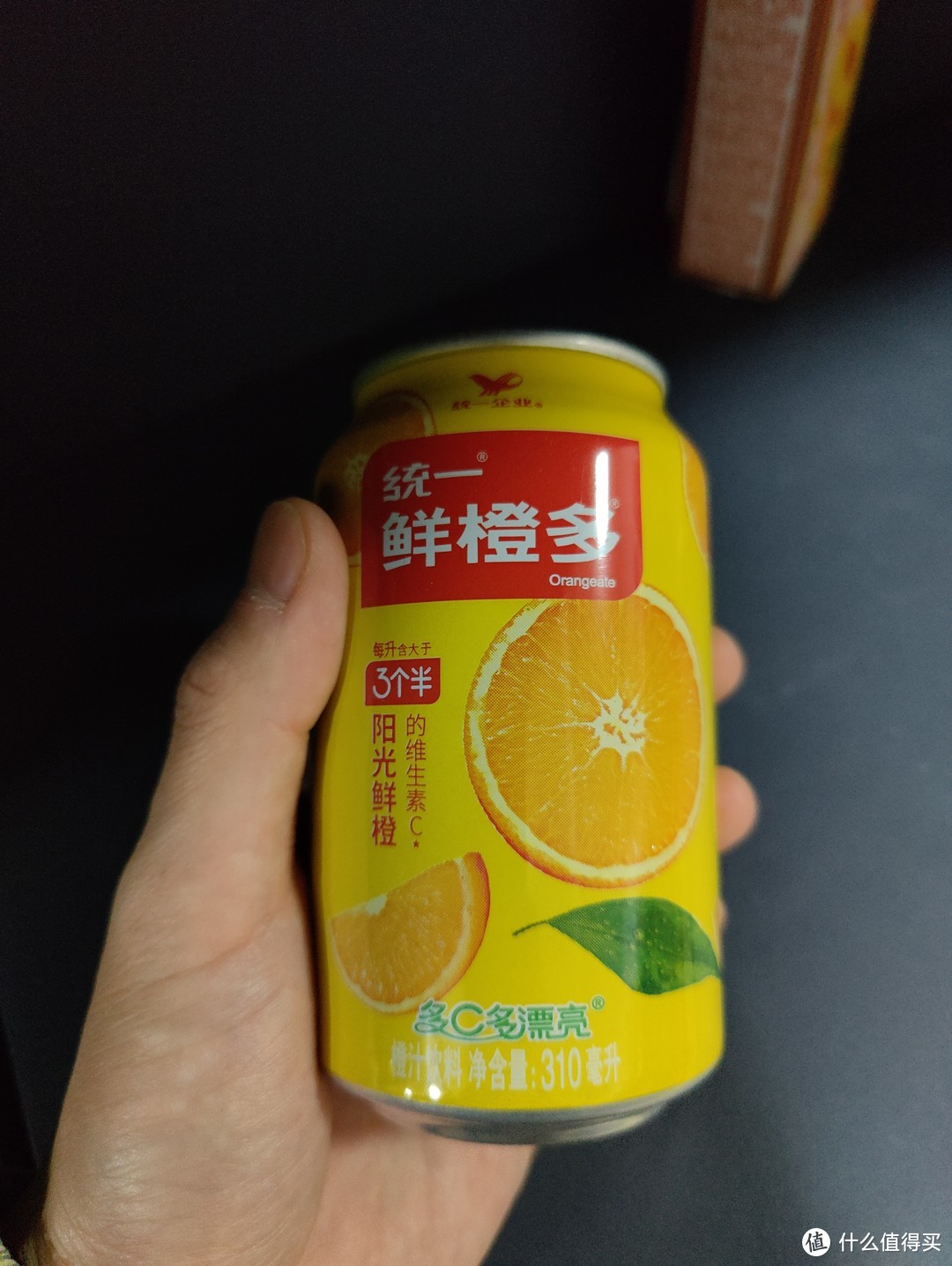 统一鲜橙多罐装听装饮品