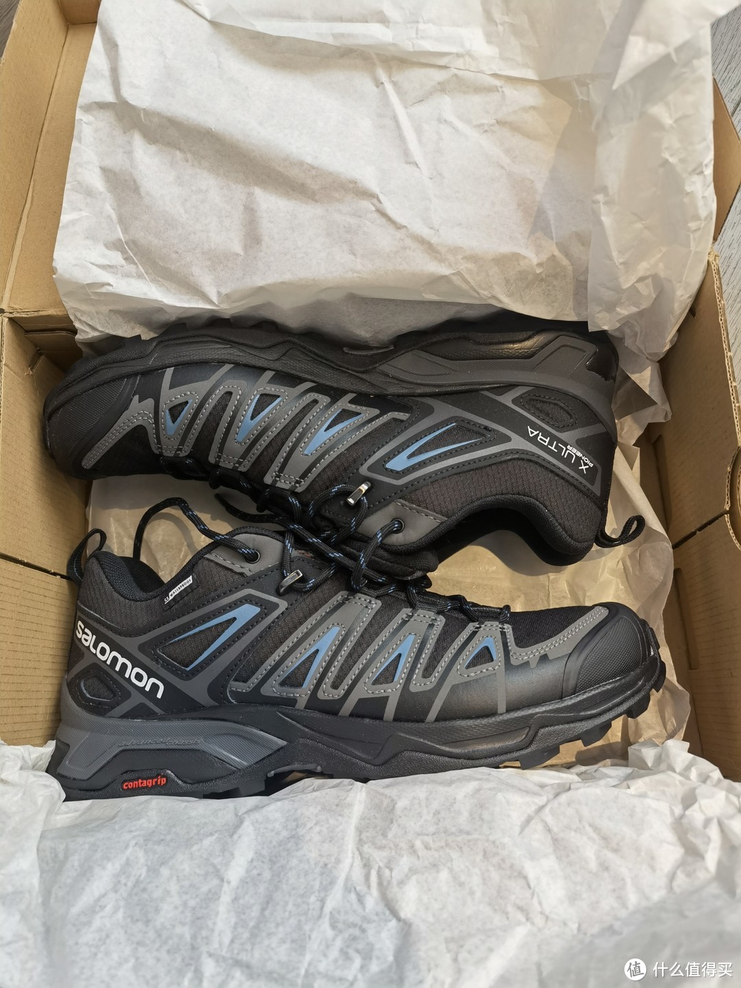 Salomon 萨洛蒙 男式 X Ultra Pioneer CLIMASALOMON™ 防水徒步鞋