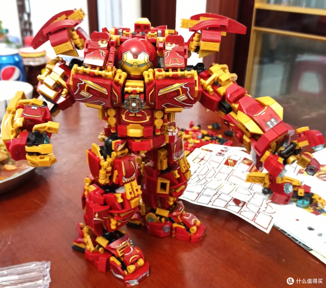 历时大半年,跨越两个年度完成的钢铁侠反浩克装甲积木.
