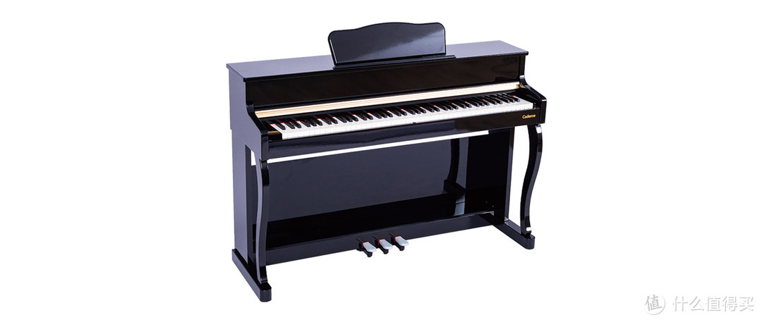 电钢琴C-808白色烤漆款，亮面烤漆款面板#佳德美电钢琴