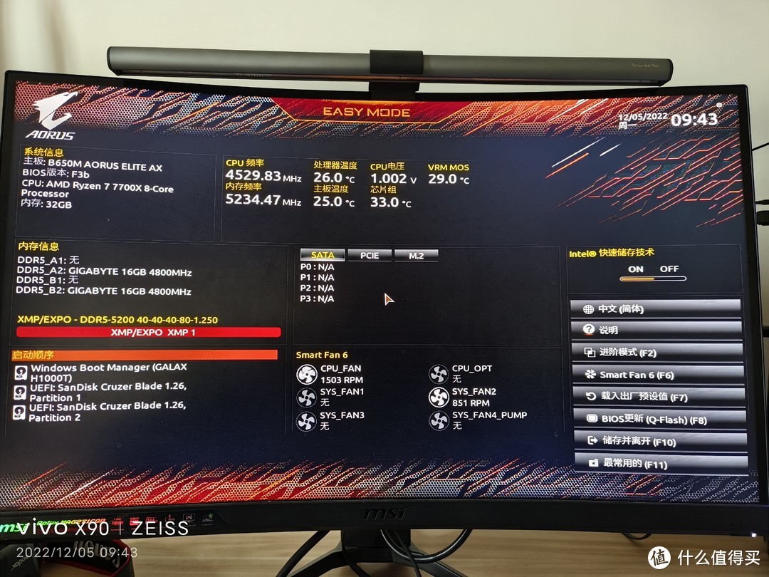 【老黄搞机篇一百六十六】Zen4平台的性价比之选，技嘉小雕AX B650M AORUS ELITE AX体验