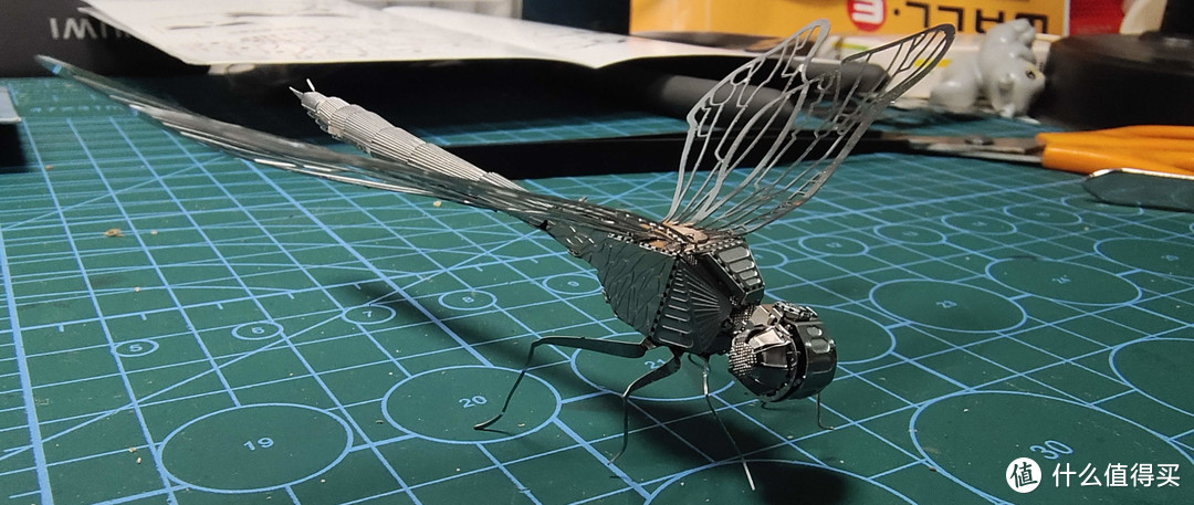 巧手制作--拼小将--3D蜻蜓