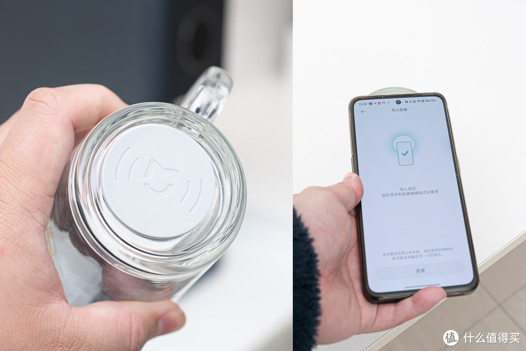宝爸宝妈的冲奶神器，NFC感应全自动出水，米家台式净饮机 智享版体验