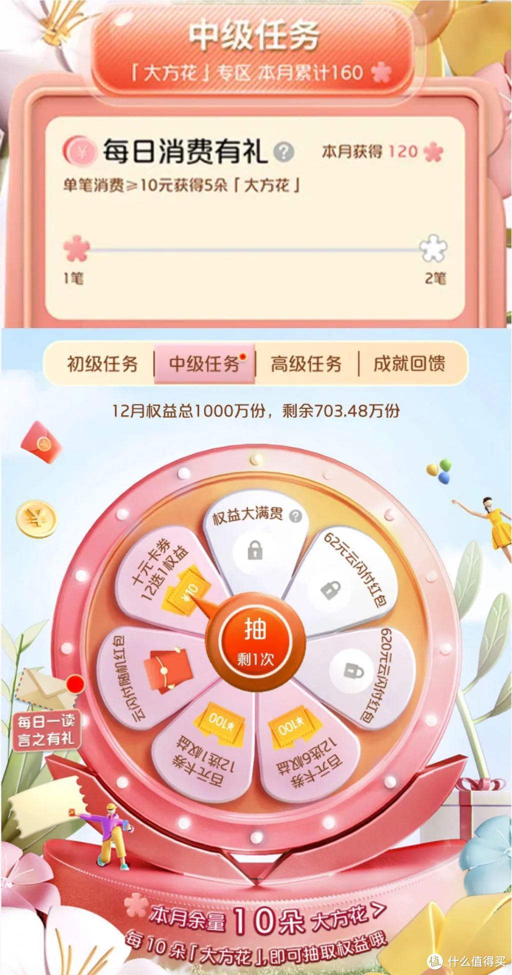 云闪付500百万红包福礼，最高抽8888元红包，一起来点亮新年吧！