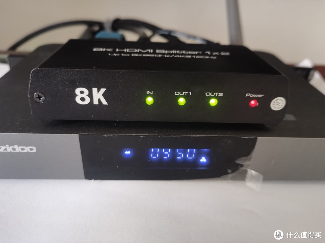 魔兽HDMI8K一分二分频器让我的老古董功放雅马哈HTR-4063重新焕发了生机