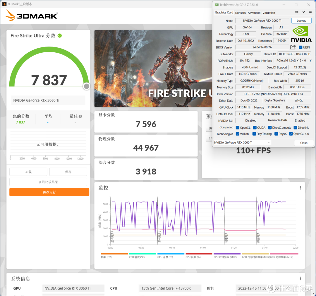 影驰RTX 3060 Ti GDDR6X 星曜OC显卡评测，可称之为RTX 3070青春版