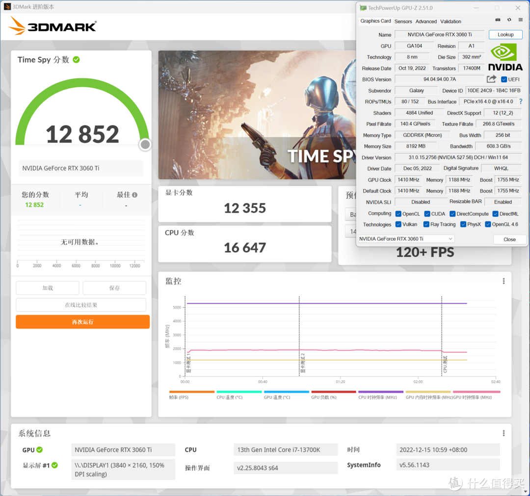 影驰RTX 3060 Ti GDDR6X 星曜OC显卡评测，可称之为RTX 3070青春版