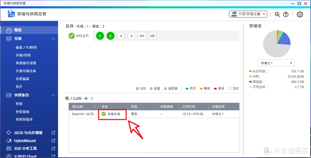 NAS新人快速上手指南【威联通TS-464C+东芝N300体验】