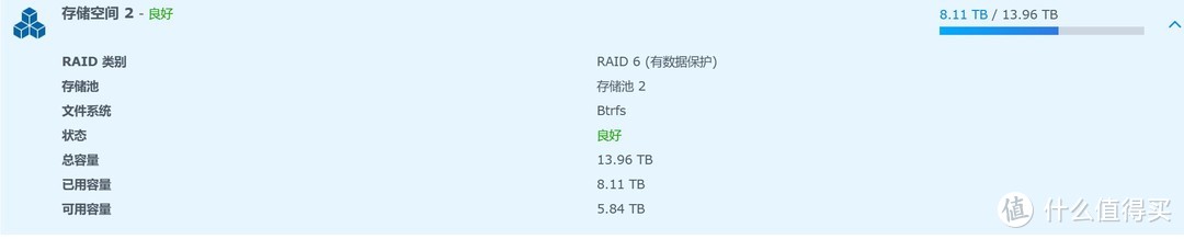 蜜獾超存 raid5转raid6