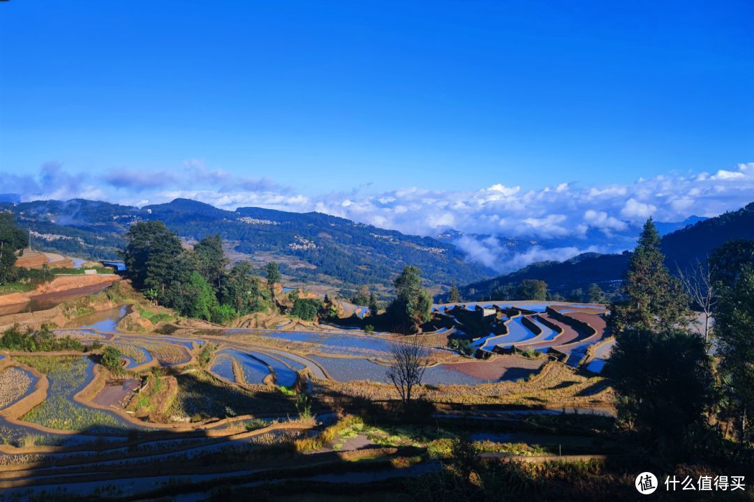 超小众的云南元阳哈尼梯田，昆明出发4小时，躺在酒店就能看美景！冬天过去美翻了